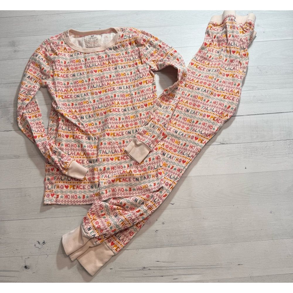 Crew cuts girls falala holiday pajamas size 12‎